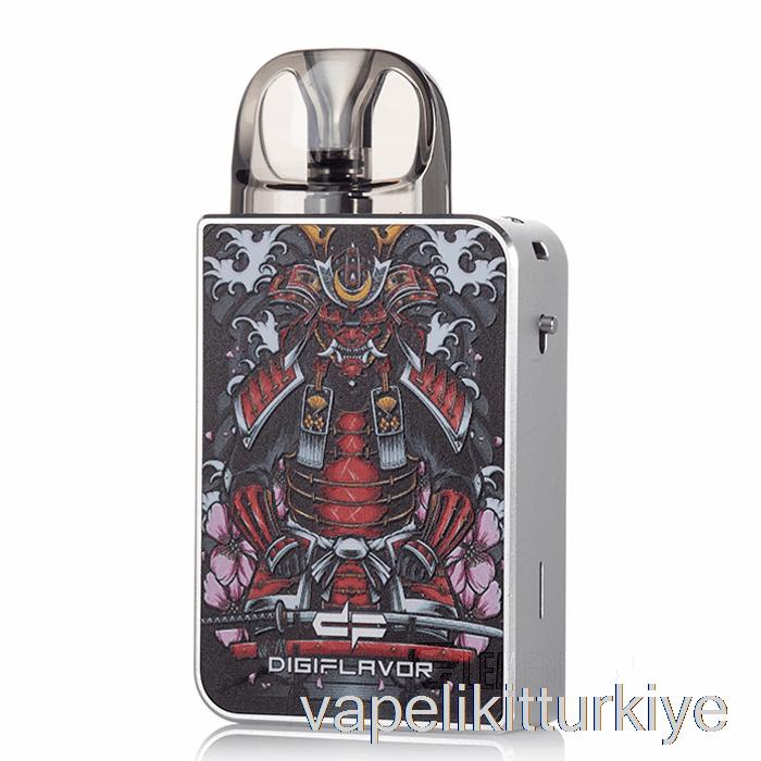 Vape Elektronik Sigara Digiflavor Digi-u Pod Sistemi Samuray Gümüş